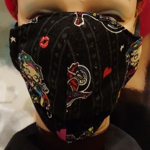 Betty Boop face mask